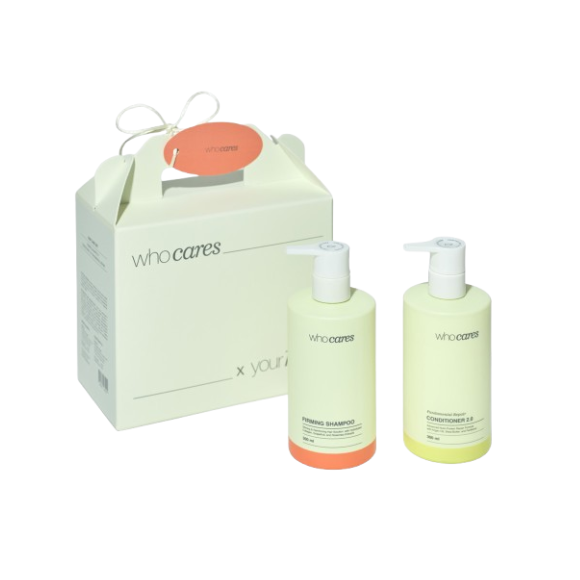 Набор средств для волос Whocares Hair Care Set Firming Shampoo x Conditioner 2.0 (4820268260420)