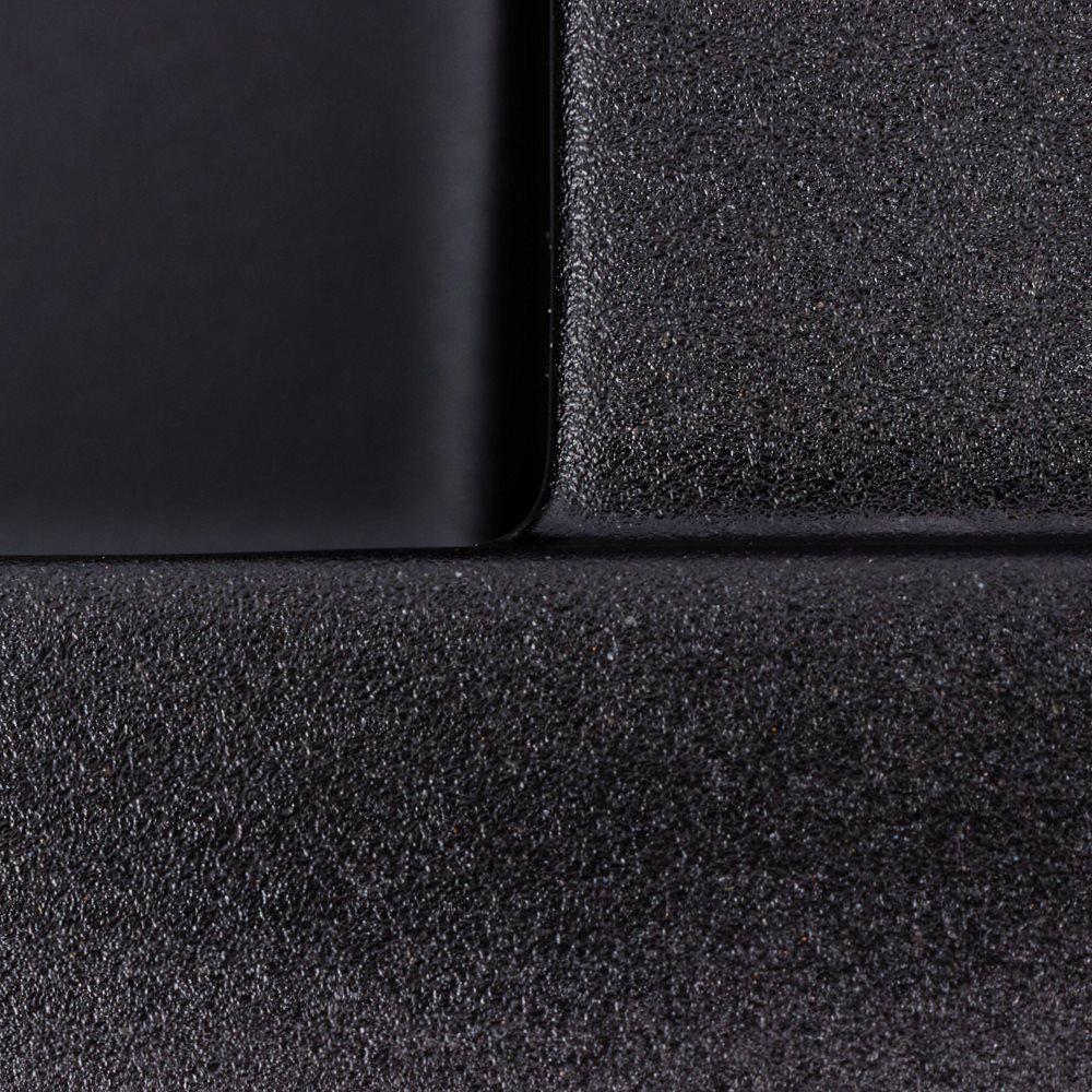 Мийка гранітна Valeso 6550 CRIPTA/змішувач Q411MB/сифон Чорний - фото 8