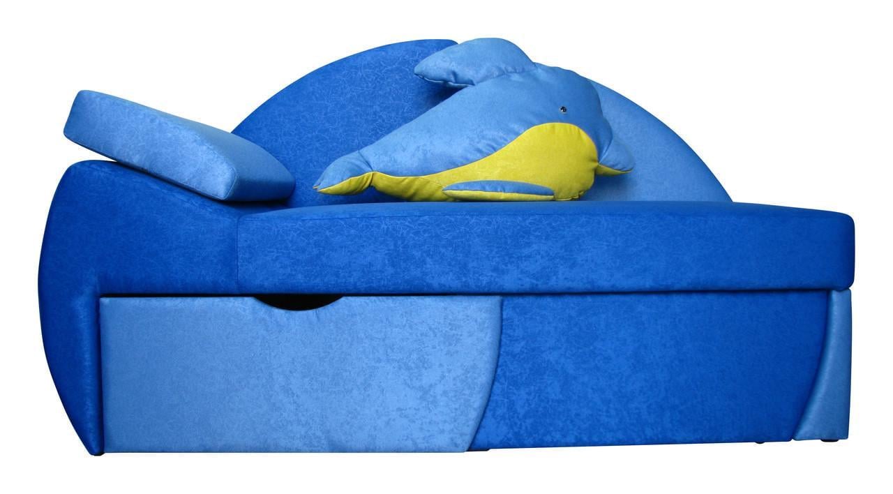 Диван детский МАКСИ-Мебель Корсар Дельфин Королевский Синий (10364)