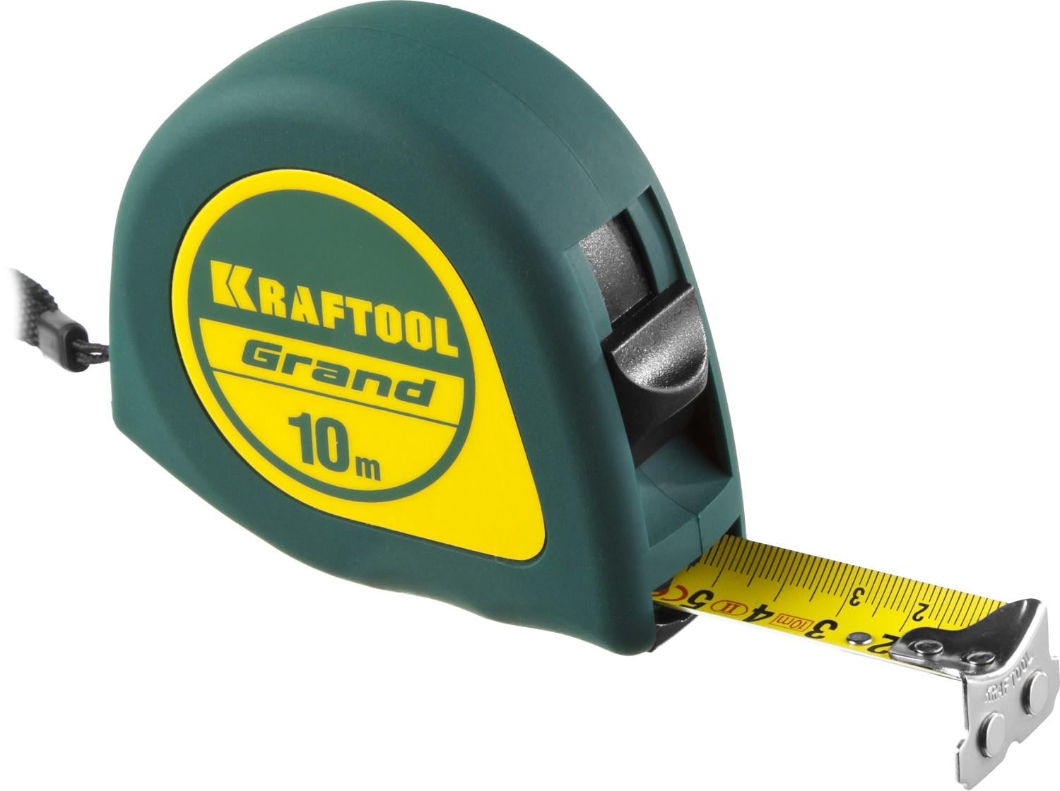 Рулетка KRAFTOOL 10 м 25 мм (34022-10)