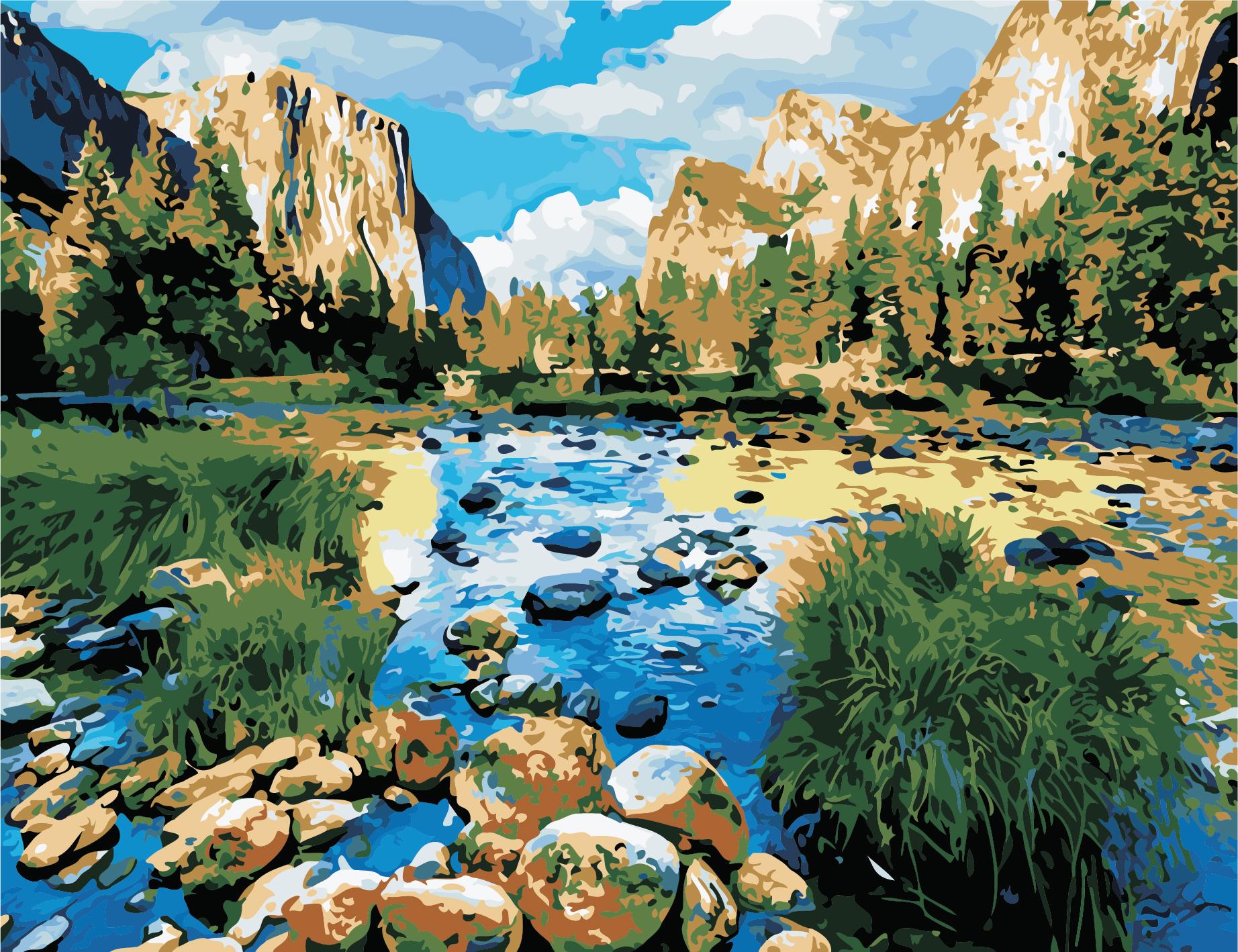Картина по номерам Art Story Дикий край 50x65 см (AS0954)