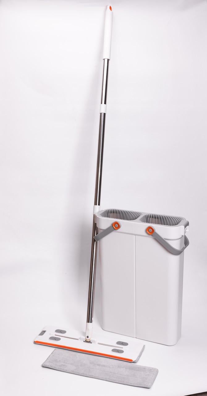 Швабра с ведром для мытья пола с отжимом HP-35015-18 (A-035238)
