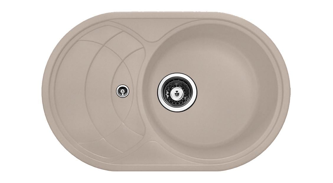 Кухонная мойка LONGRAN ECLIPSE ELG 780.500 Бежевый (58 Sabbia) - фото 1