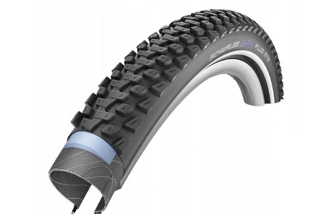 Велопокрышка Schwalbe 650B 54-584 MARATHON PLUS MTB S-Guard B/B+RT HS468 DC 27,5"x2,1" (TIR-31-10)