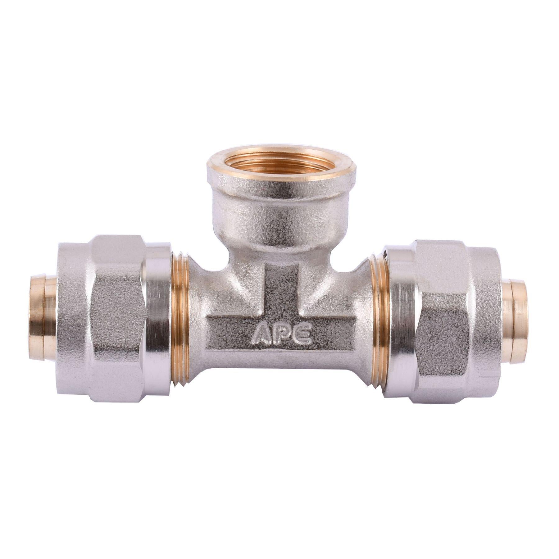 Тройник APE ITALY 732 L с внутренней резьбой 20 мм х 1/2"x20 (GSR-000000890)