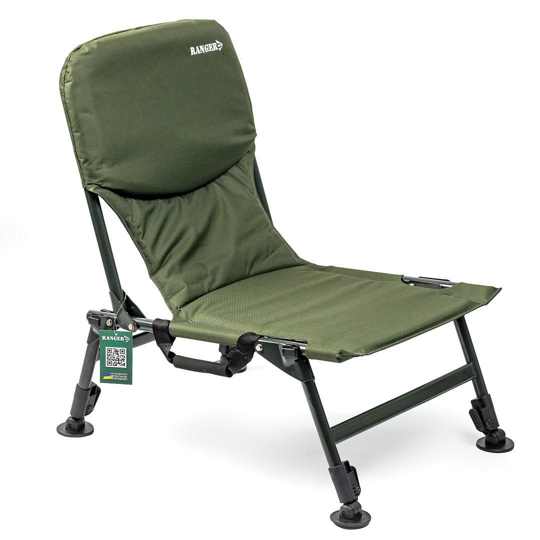 Туристическое кресло карповое Ranger Fisherman Light Зеленый (Арт. RA 2224)