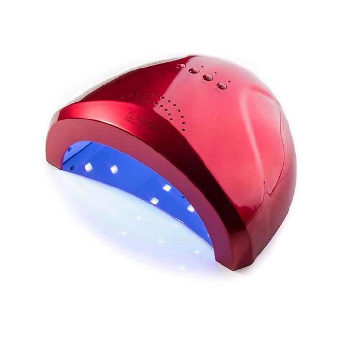 Лампа UV/LED SUNone для полимеризации гель-лака 48 Вт Красный