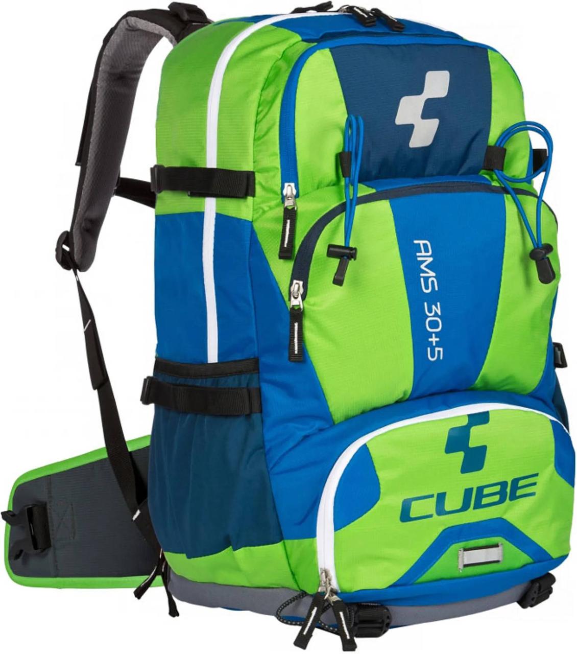 Рюкзак CUBE Rucksack AMS 30+5 Blue/Green (2499611354)