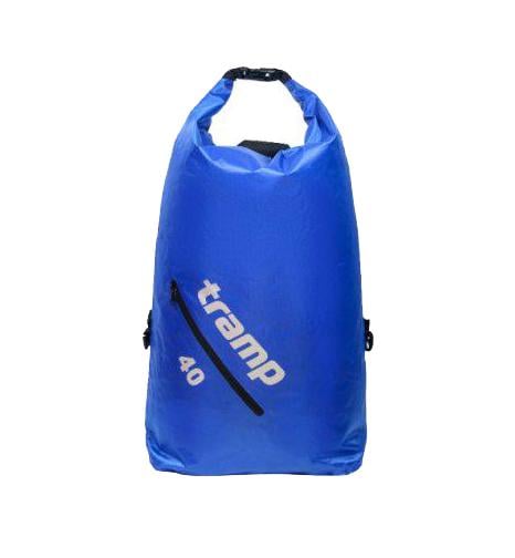 Герморюкзак Tramp PVC Diamond Ripstop 40 л Синий (1042-UTRA-257-blue)