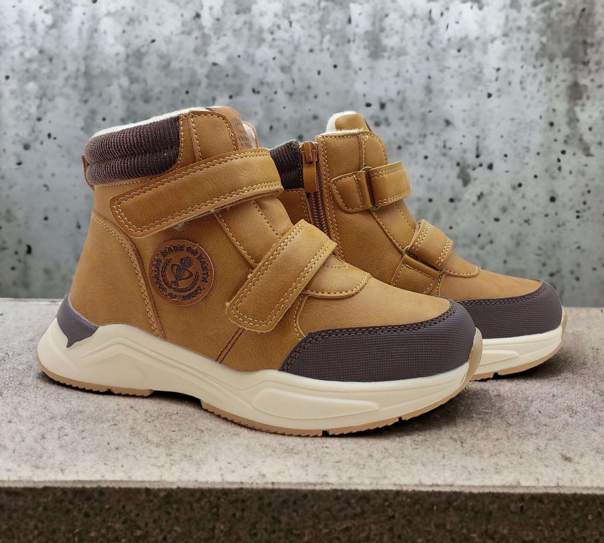 Ботинки American club р. 33 Brown (арт.7122С)