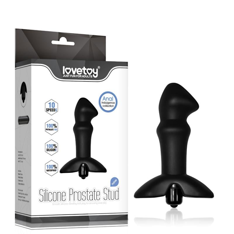 Игрушка анальная Anal Indulgence Collection Prostate Stud водонепроницаемая силиконовая (1000040262)