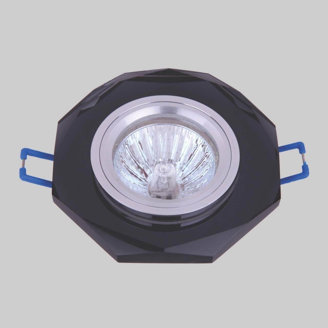 Светильник Round стеклянный круглый Черный