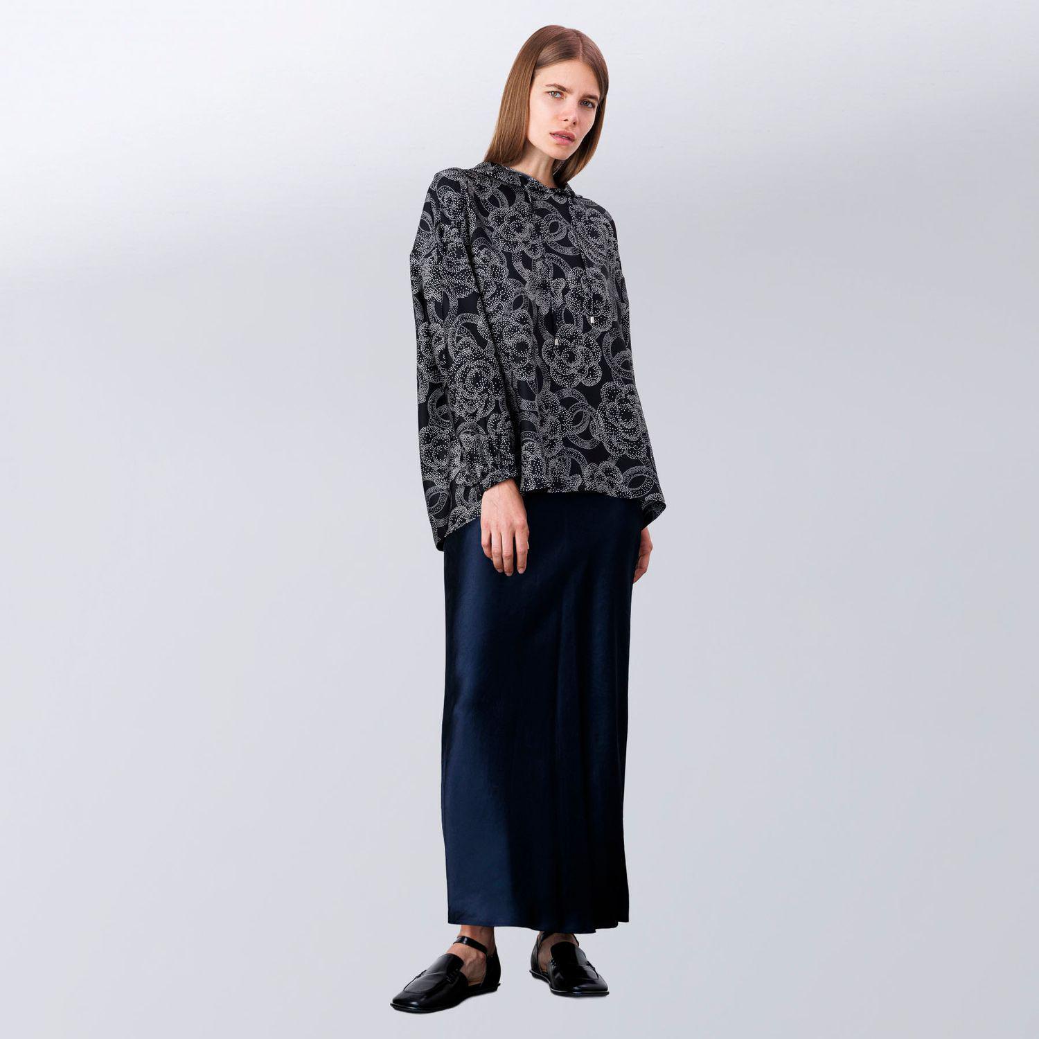 Блуза жіноча повсякденна Celine M Чорний (72510440) - фото 5 Блуза жіноча повсякденна Celine M Чорний (72510440) - фото 5