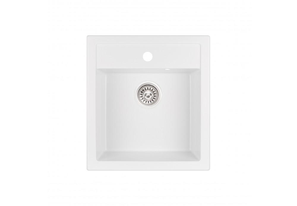 Кухонная мойка Q-tap CS 5046 White (QT5046WHI650) Кухонная мойка Q-tap CS 5046 White (QT5046WHI650)