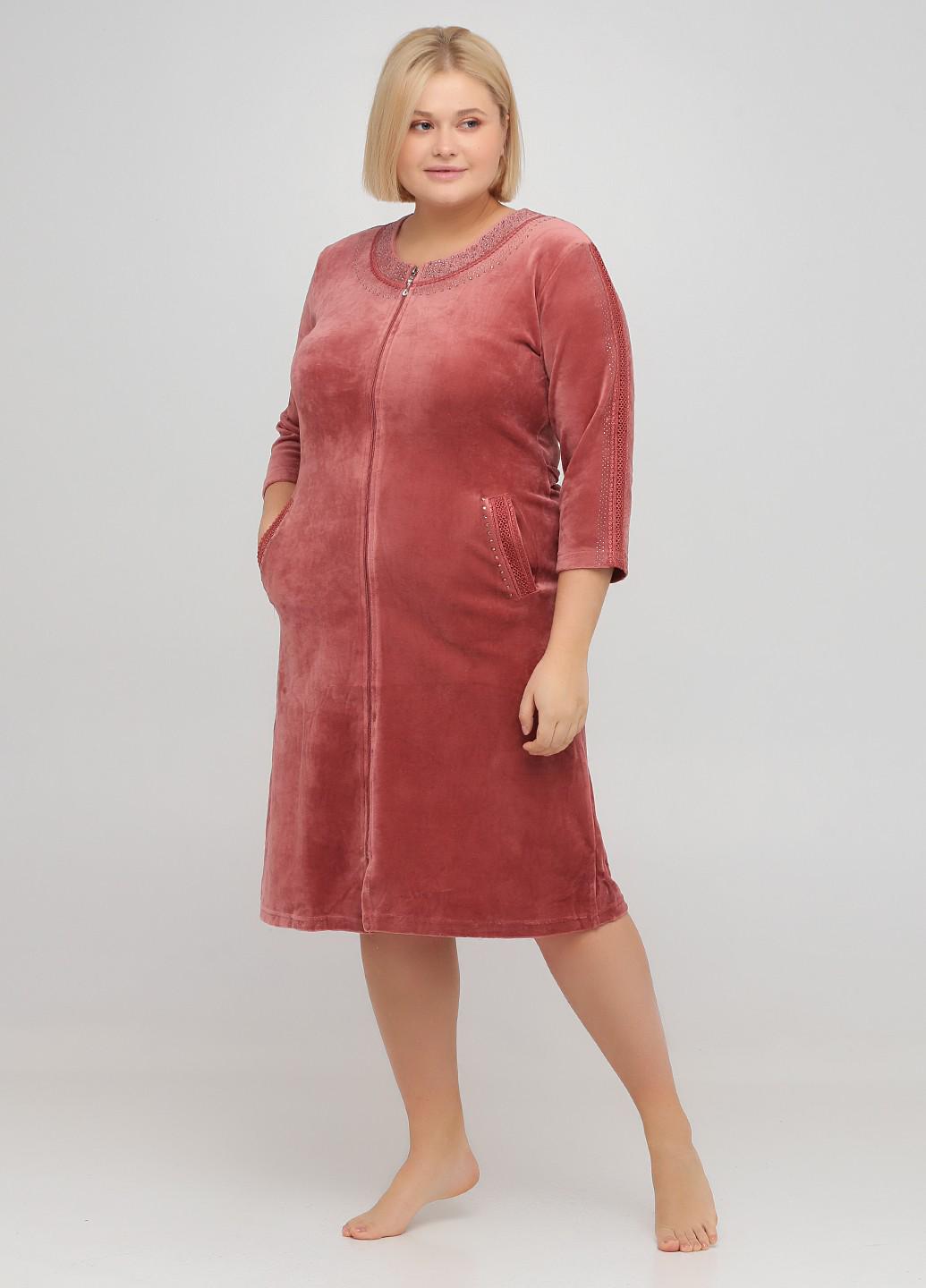 Халат женский Romeo Life 2XL Розовый/Пудровый (3640)