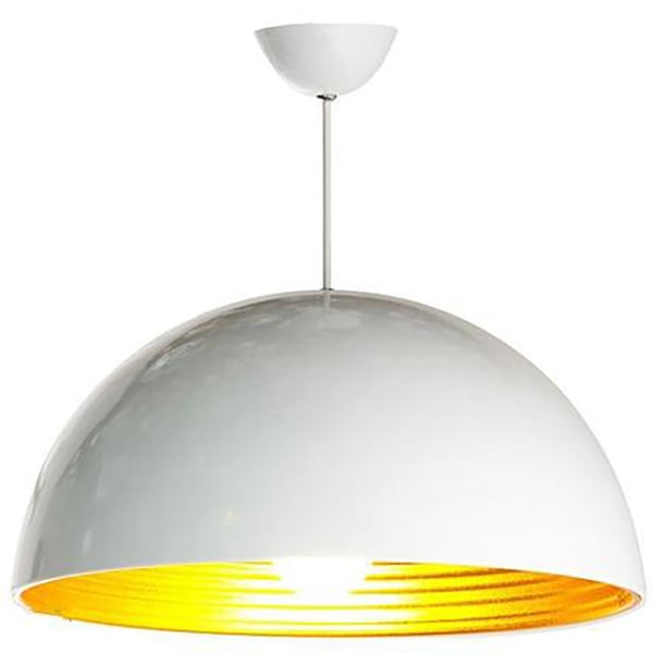 Светильник полукруглый Flora Бело-золотой (OU155/WT-G)