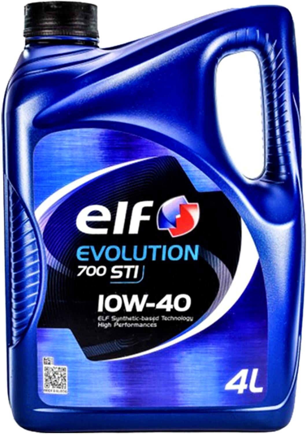 Моторное масло Elf Evolution 700 STI 10W-40 4 л (214120) - фото 1 Моторное масло Elf Evolution 700 STI 10W-40 4 л (214120) - фото 1