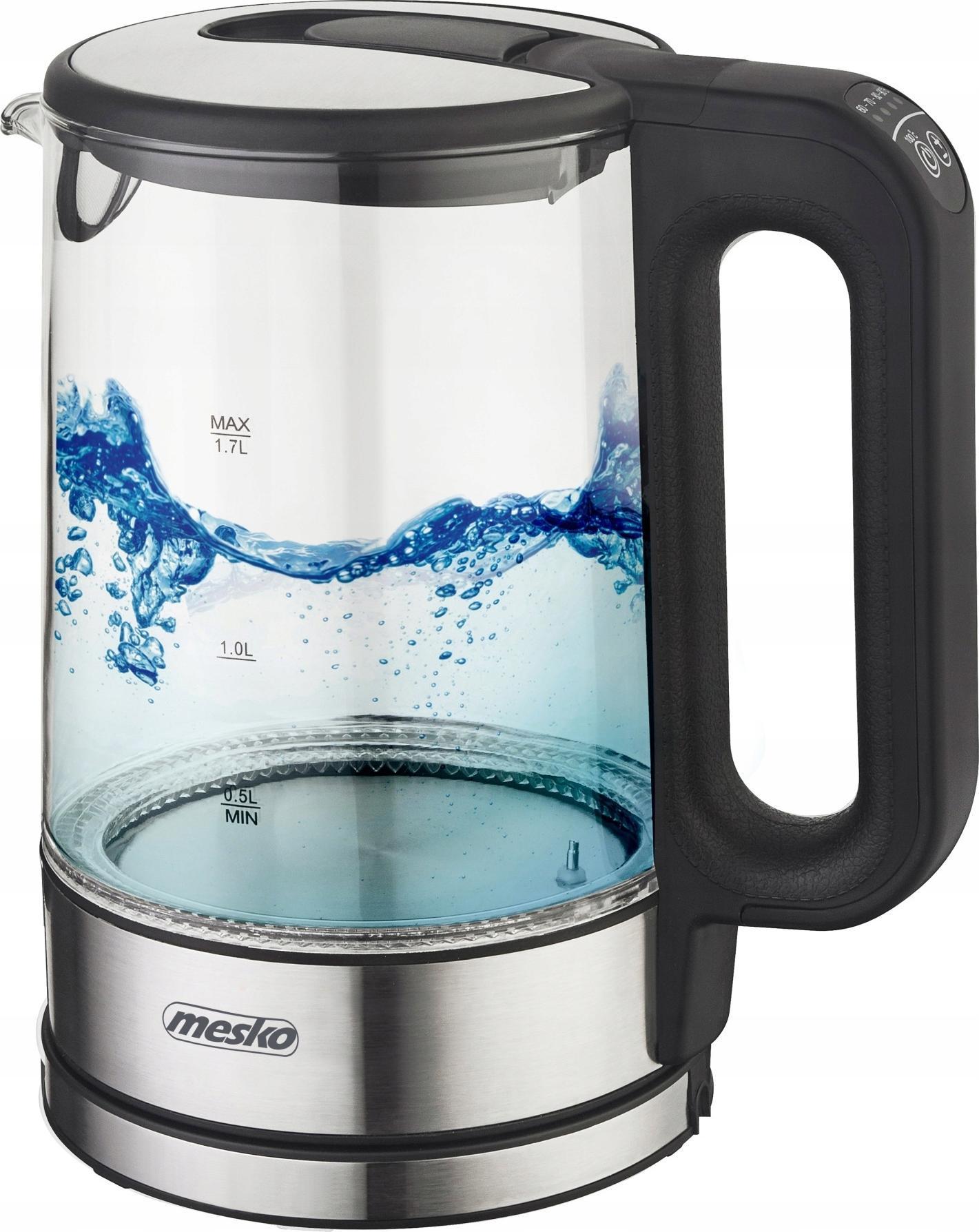 Електрочайник Mesko MS 1301 Black (471275)
