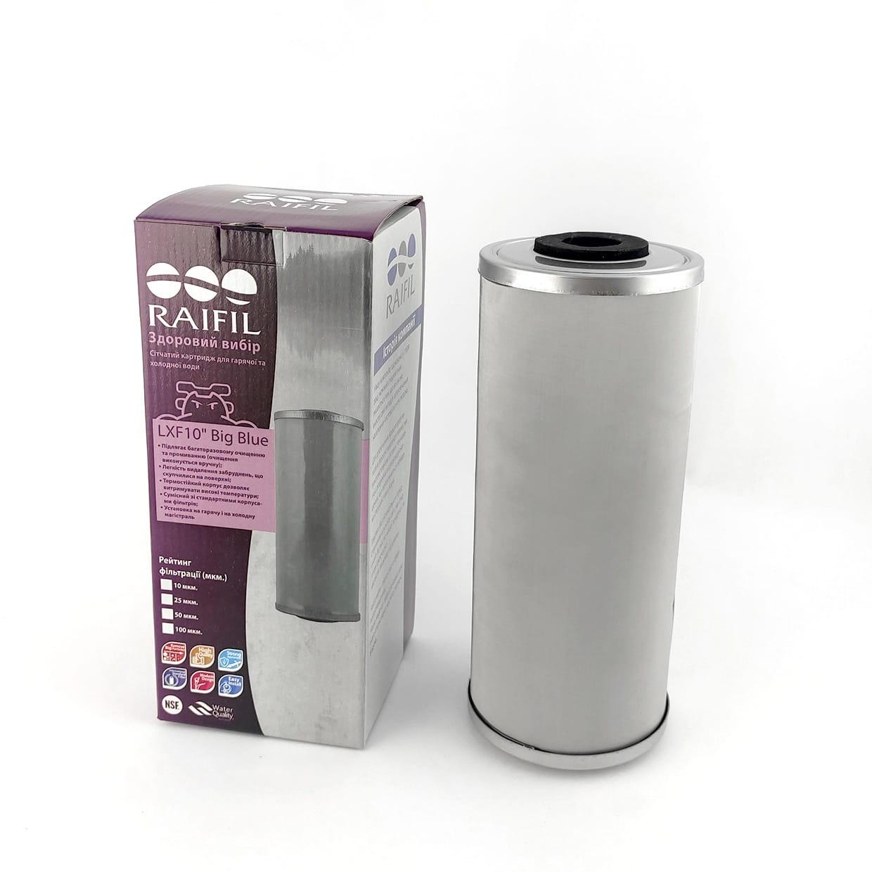Картридж для воды Raifil 4,5x10" 10 мкм для магистрального фильтра LXF 10"-10u (RFL-2650) Картридж для воды Raifil 4,5x10" 10 мкм для магистрального фильтра LXF 10"-10u (RFL-2650)