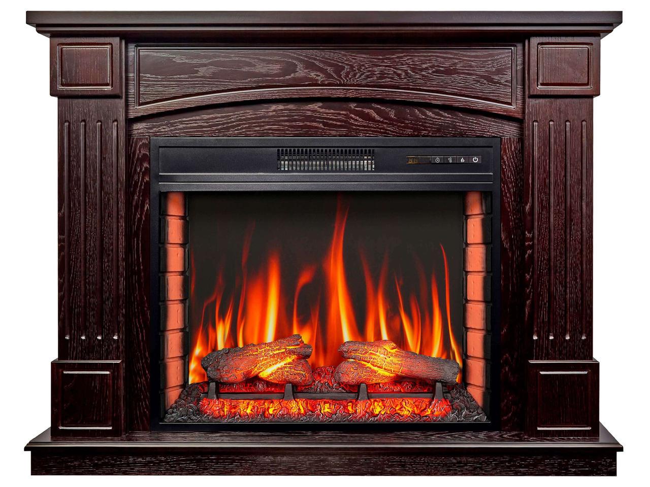 Каминокомплект ArtiFlame BOSTON AF28S Темный Орех