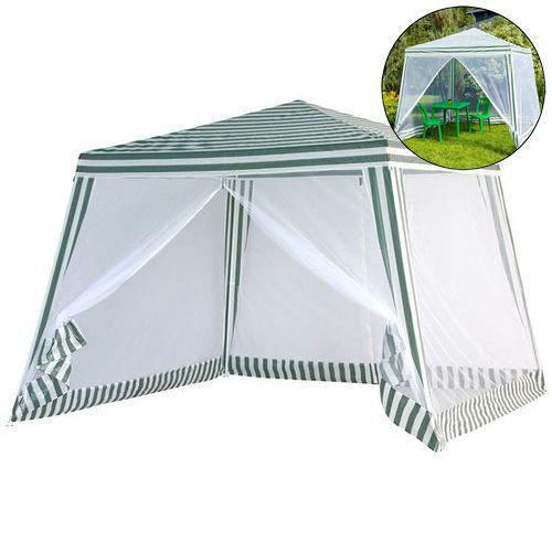 Туристический шатер-тент Ranger SP-002 3,0х3,0х2,4 м Бело-зеленый - фото 2 Туристический шатер-тент Ranger SP-002 3,0х3,0х2,4 м Бело-зеленый - фото 2