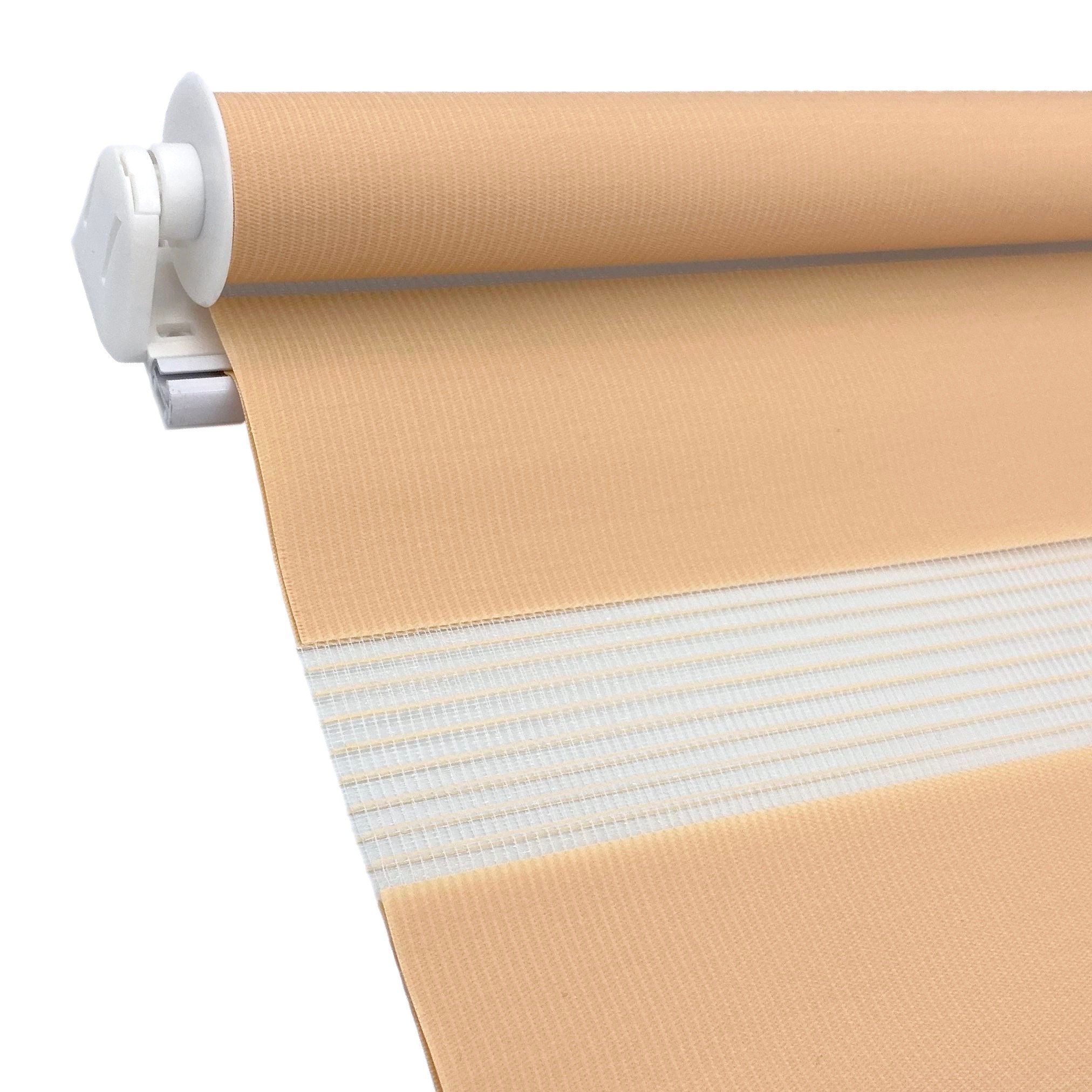 Ролета день-ніч TyulPan 60x170 см Персиковий - фото 2