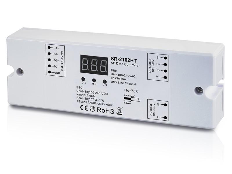 Декодер SR-2102HT DMX/RGB AC High Voltage (17773)