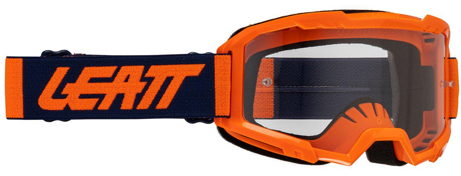 Мотоокуляри Leatt Vizion 2.5 Goggle Orange Clear Lens (38696)