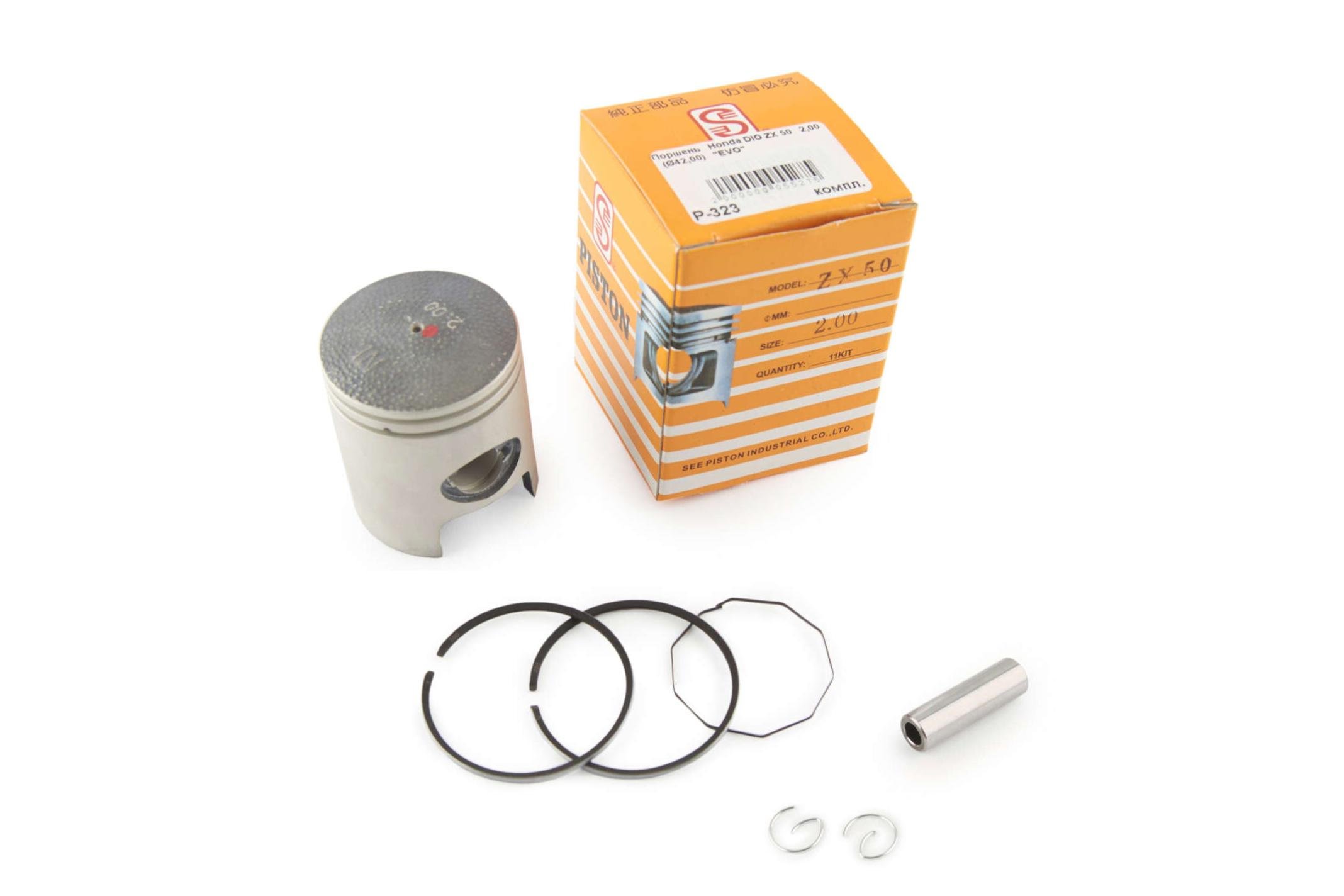 Поршень EVO для Honda DIO ZX 50 Ø 41,25 мм (P-316)