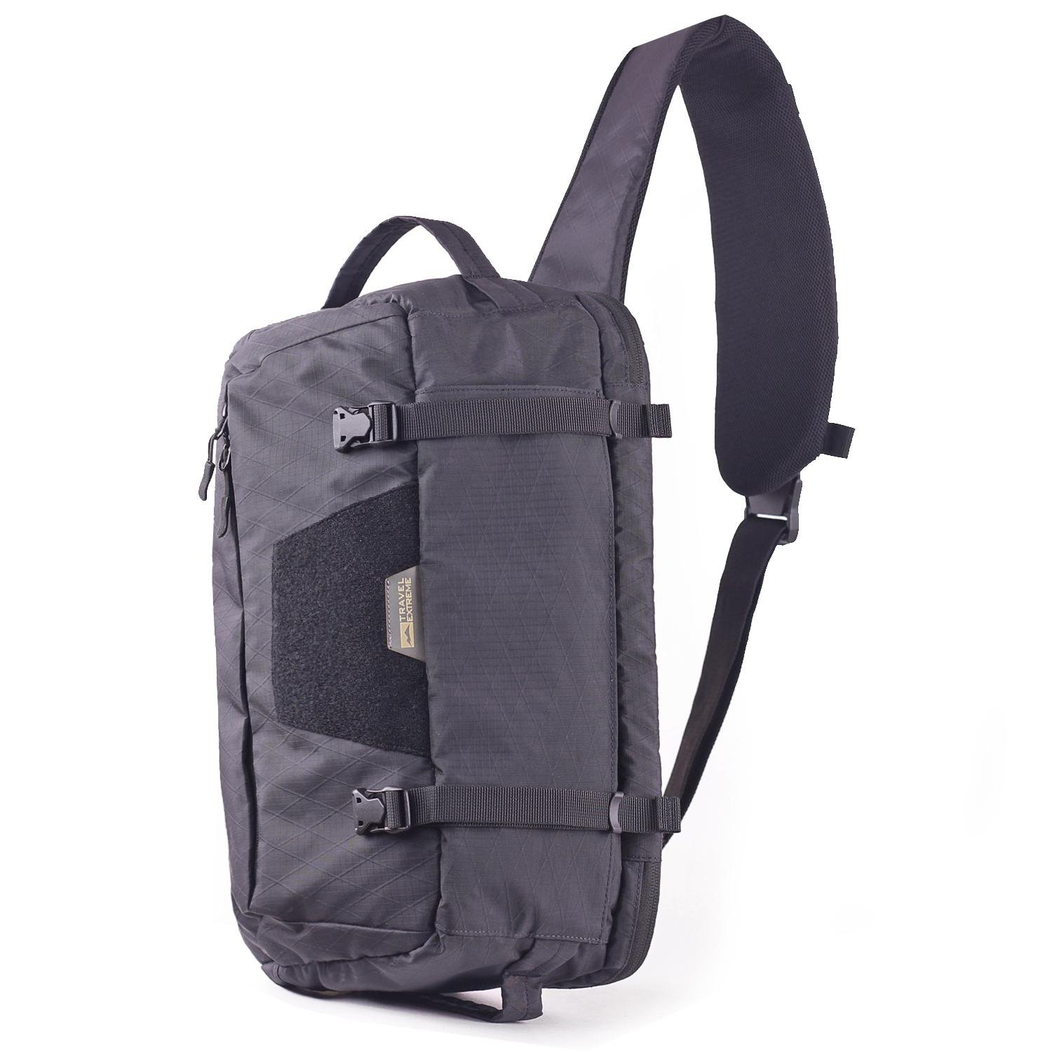 Сумка-рюкзак однолямочная TravelExtreme Delta EDC X-PAC Black (TE09031)