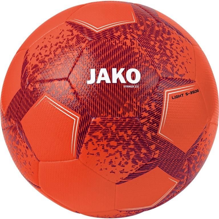 Мяч футбольный Jako Striker 2.0 р. 5 Оранжевый (2304-713)