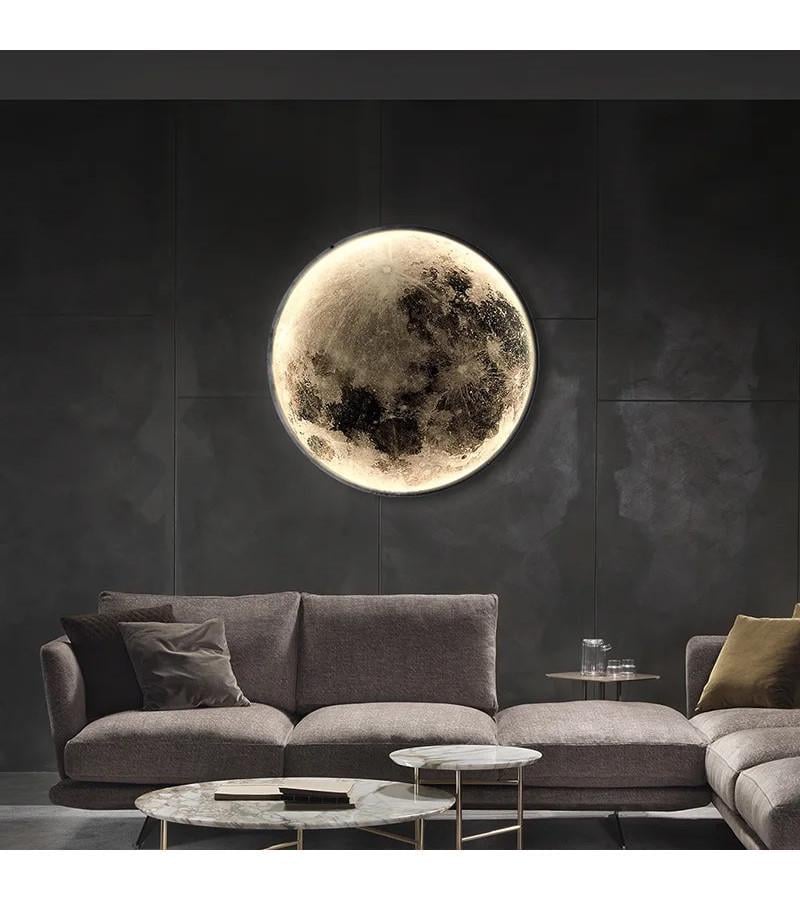 Бра Romin Wall Moon Черный (11188902)