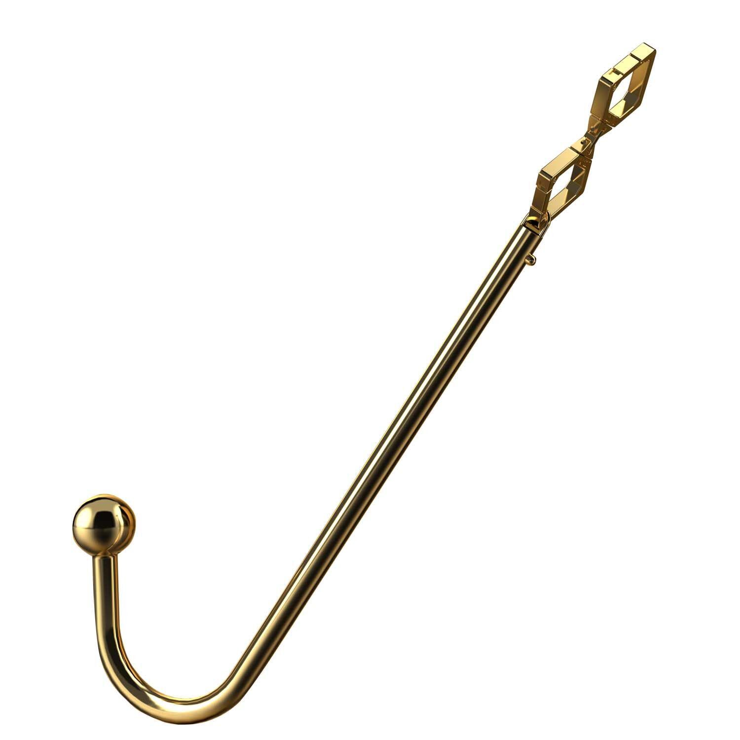 Крюк анальный LOCKINK Golden Adjustable Anal Hook Set