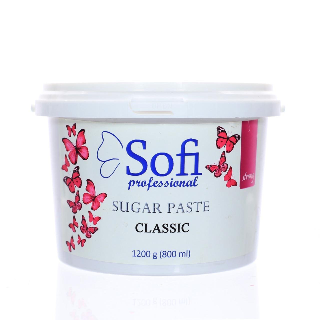 Цукрова паста для шугарингу Sofi May Classic Strong 1200 г