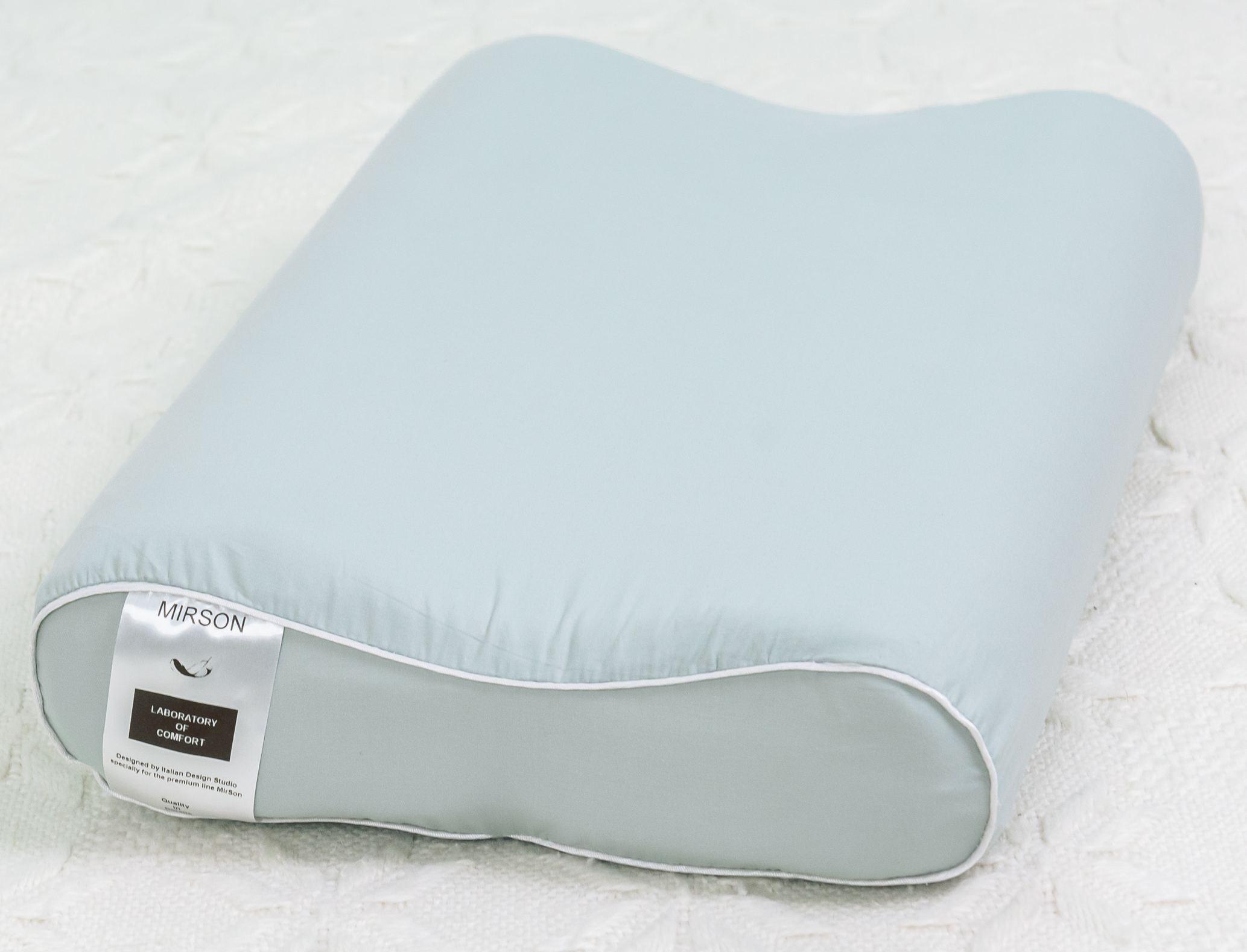 Подушка ортопедическая MirSon №6093 Delicate satin Skyline 49х32х10,5 см (2200003262476)