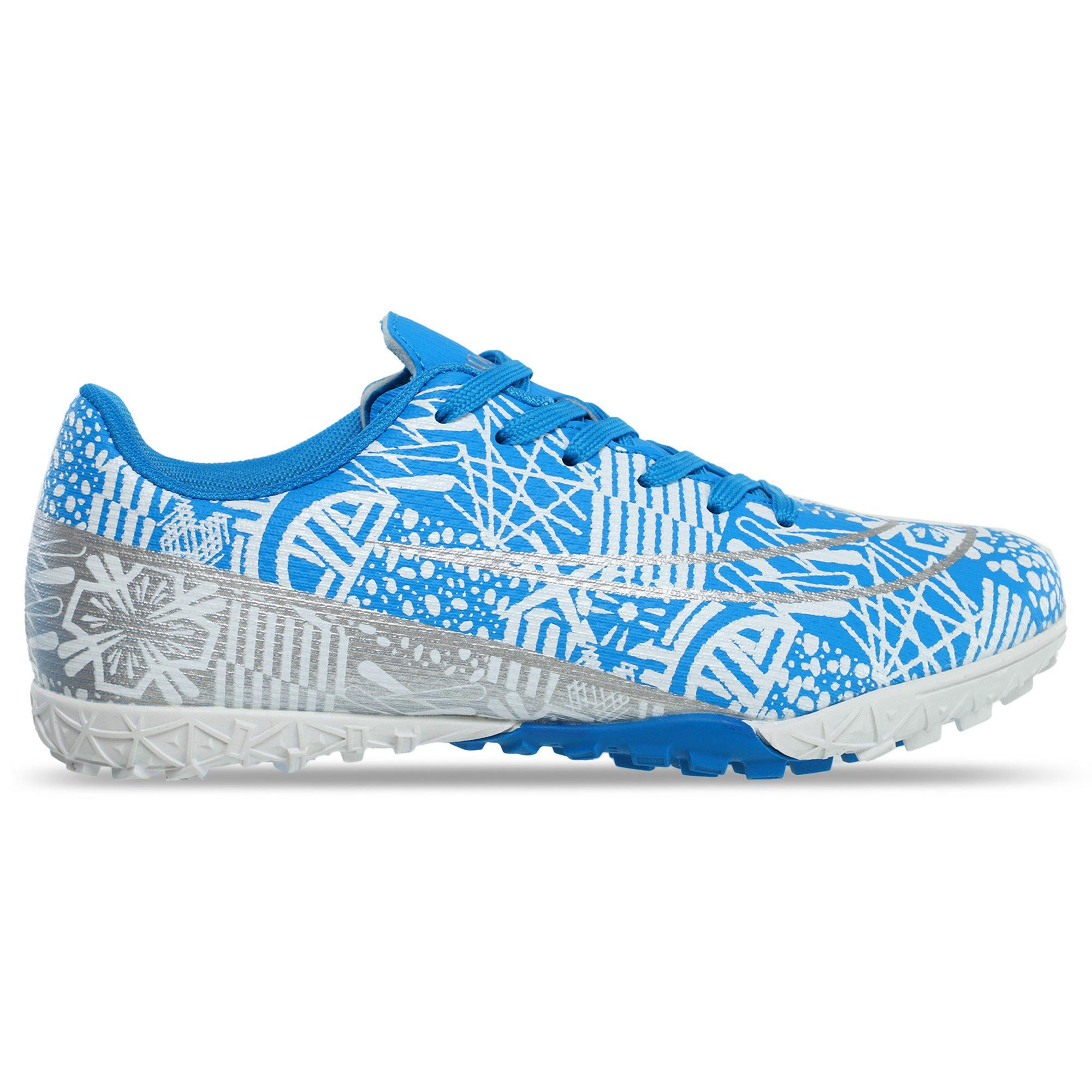 Сороконожки футбольные детские GUANJUNBAO 2301-1-3 р. 37 Голубой/Белый