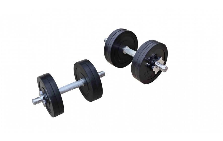 Гантели наборные резиновые Rn-Sport по 11 кг (2764274532) - фото 1 Гантели наборные резиновые Rn-Sport по 11 кг (2764274532) - фото 1