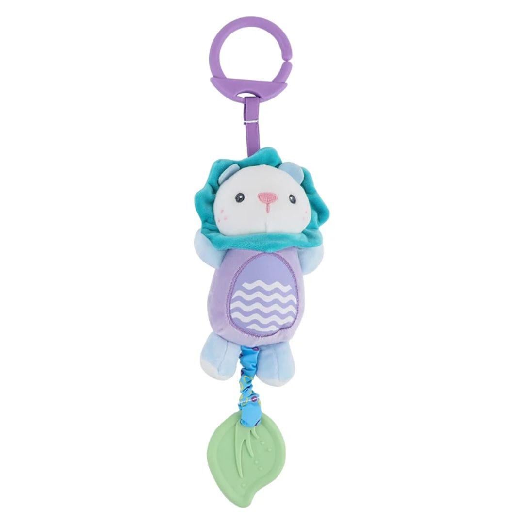 Погремушка высота прорезыватель хвостик растягивается/шероховатые ушки/кольцо для подвешивания 22 см (7622 B-37 D)