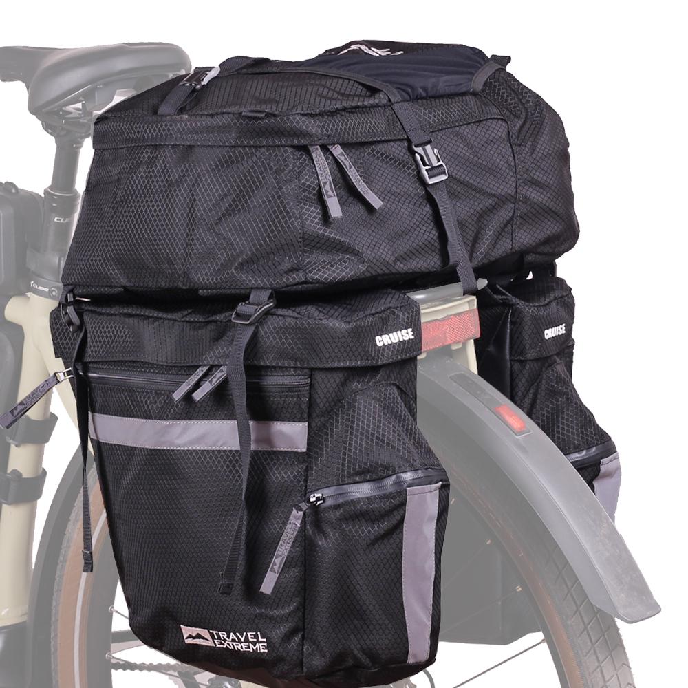 Велобаул TravelExtreme CRUISE 50 л Black