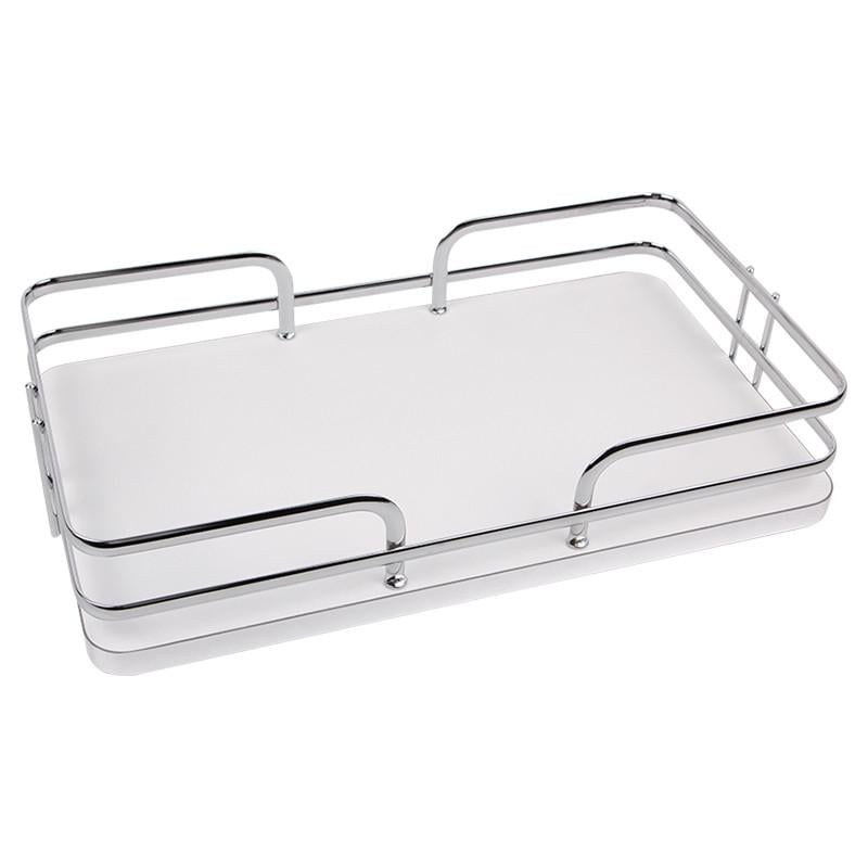 Корзина для колонны Vibo Galaxy 300 мм Белый/Хром (CC30ASOMB10ASC)