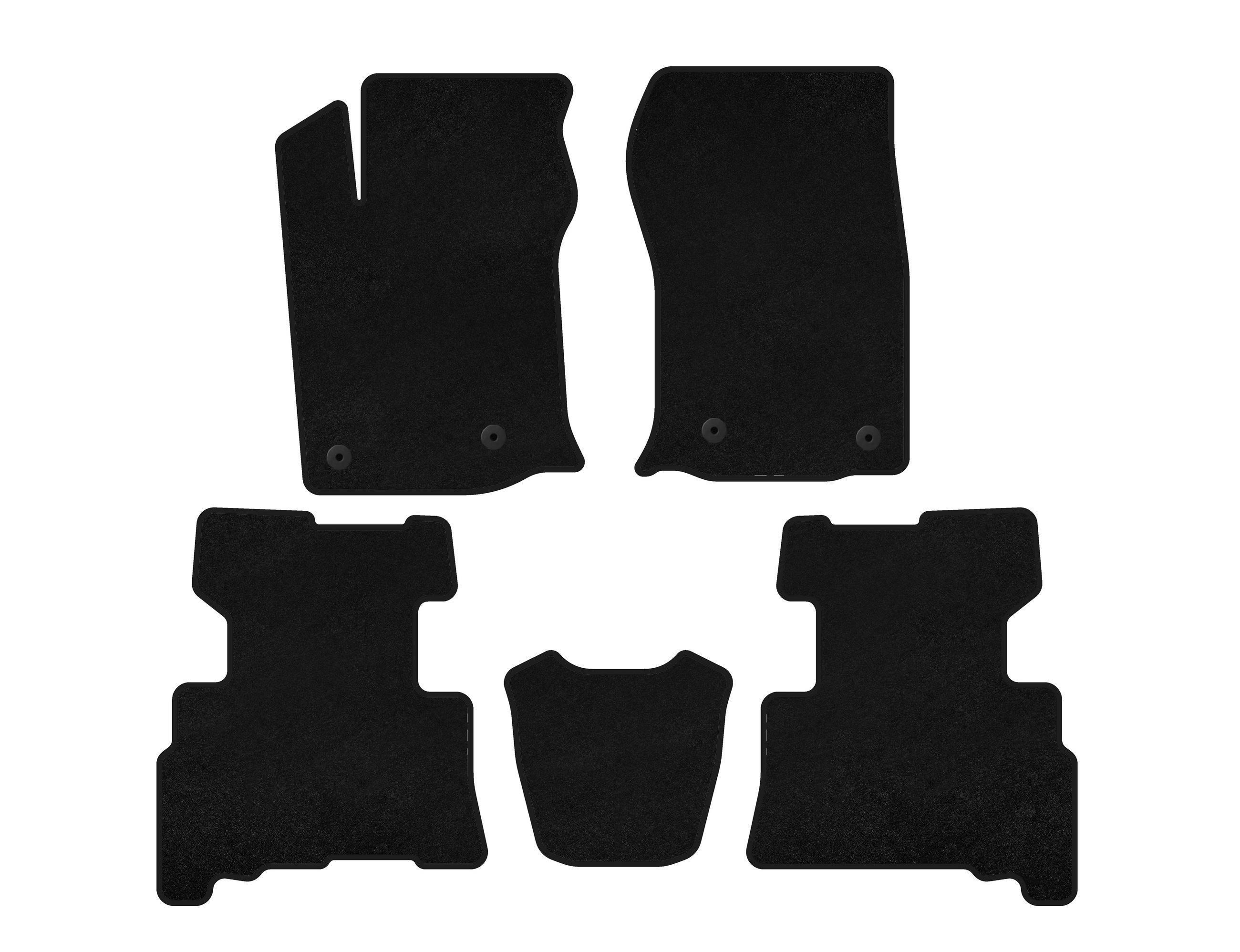 Коврики Digital Designs Classic для Toyota 4Runner 2009-2024 гг. ткань Черный (136313)
