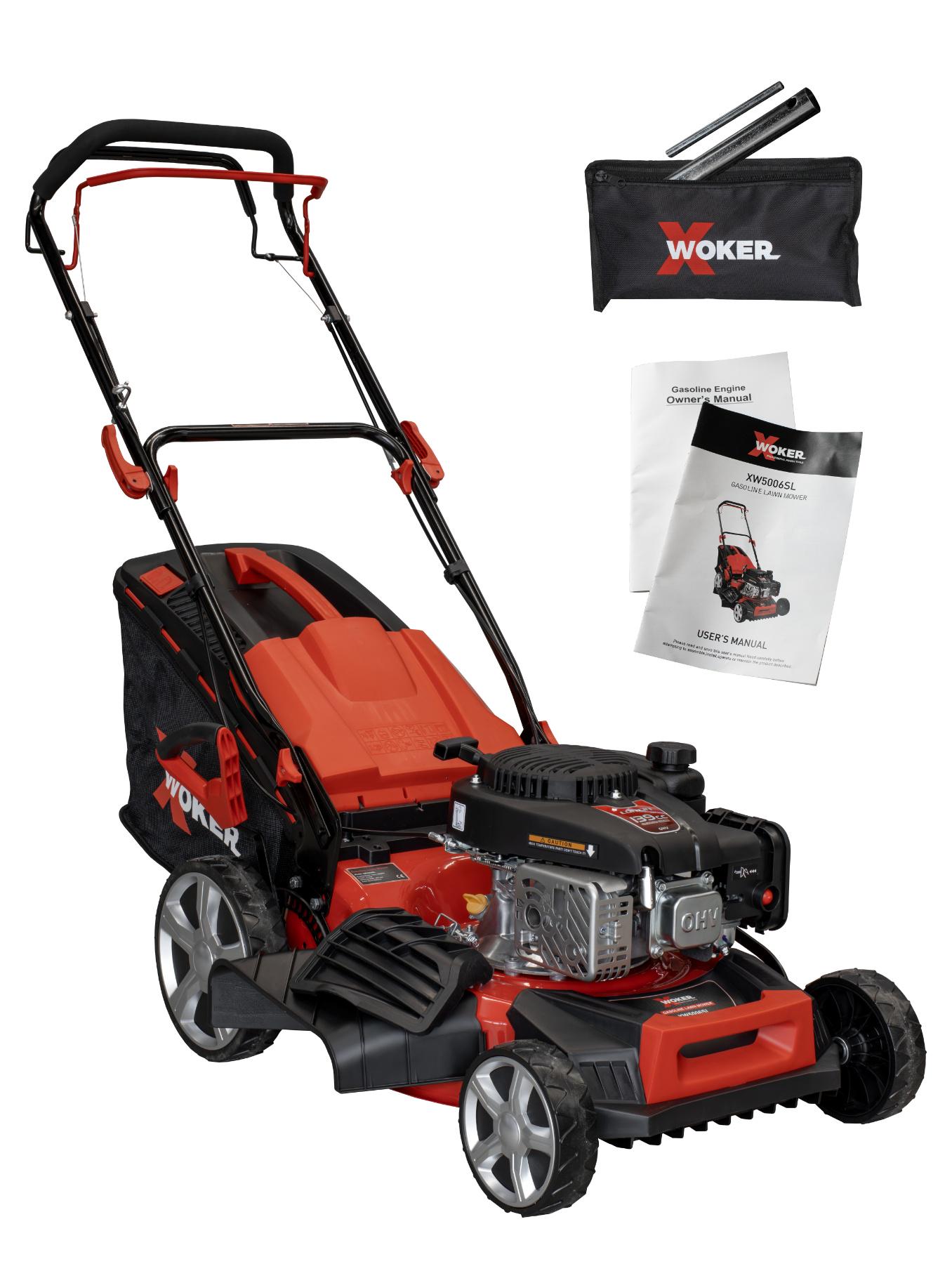 Газонокосилка бензиновая X-Woker XW5006SL 460 мм 3.8кс - фото 1