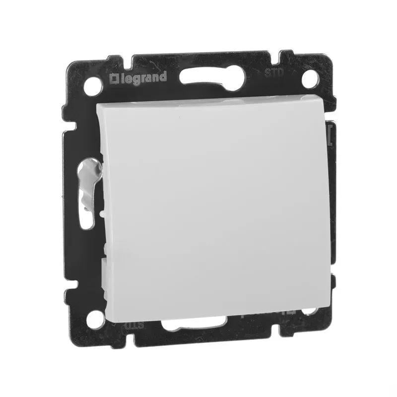 Выключатель одноклавишный Legrand Valena Белый (774401)