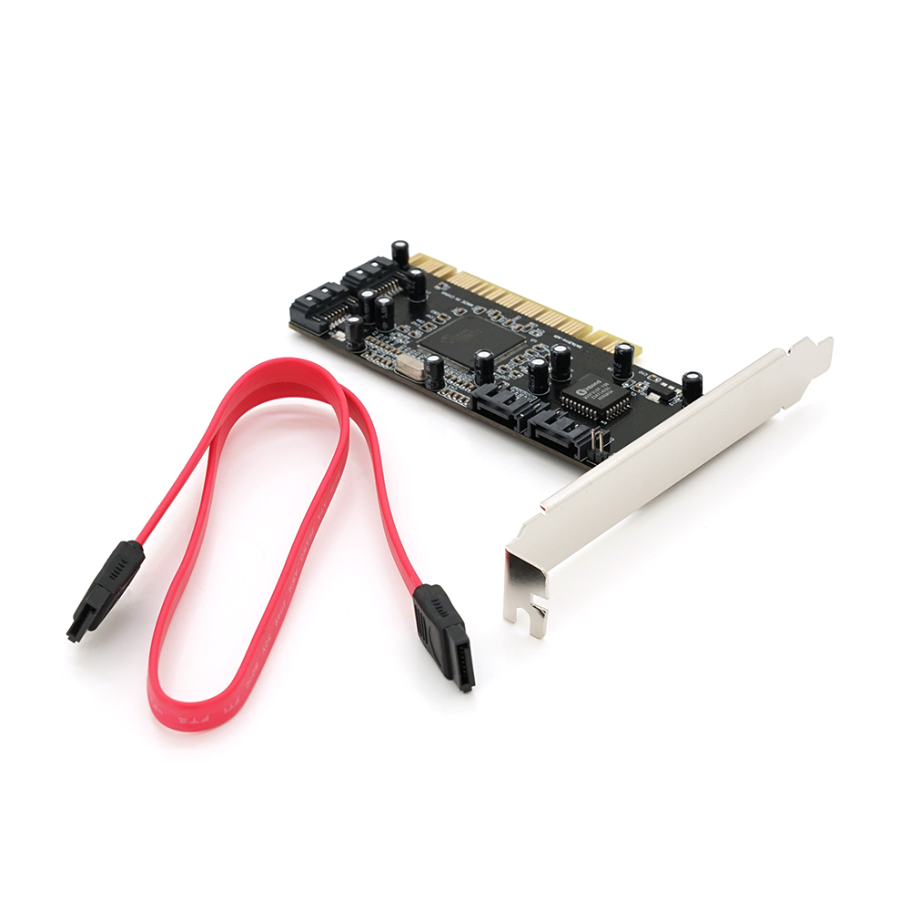 Контроллер VOLTRONIC PCI SATA 2.0 SIL3114 4 порта RAID (26301611)