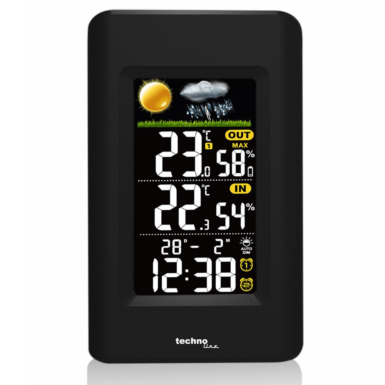 Метеостанция Technoline WS6447 Black (WS6447) - фото 2 Метеостанция Technoline WS6447 Black (WS6447) - фото 2