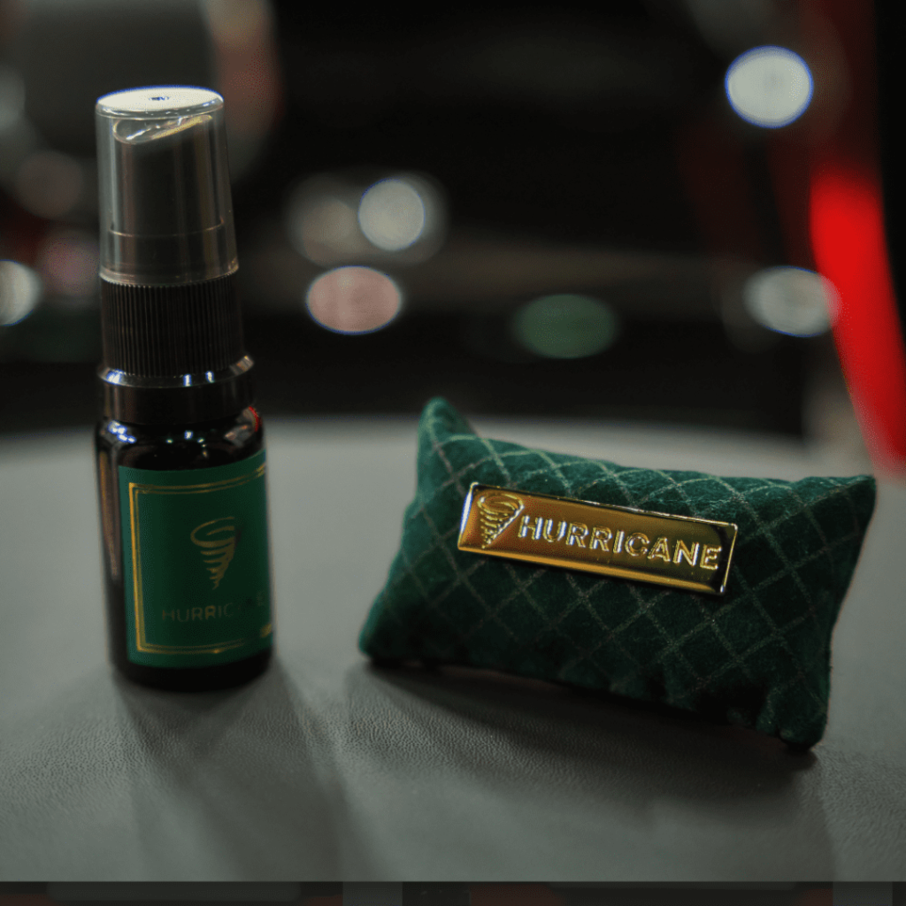 Автомобильный ароматизатор Hurricane Green премиум - фото 3