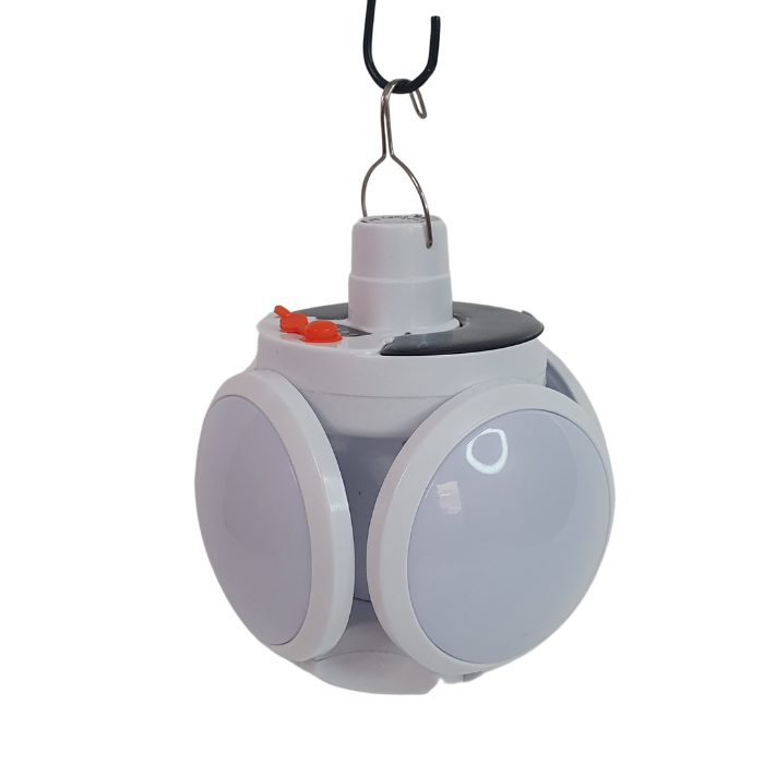 Лампа для кемпинга на солнечной батарее Solar Emergency Charging Lamp (SECL-2029-White)