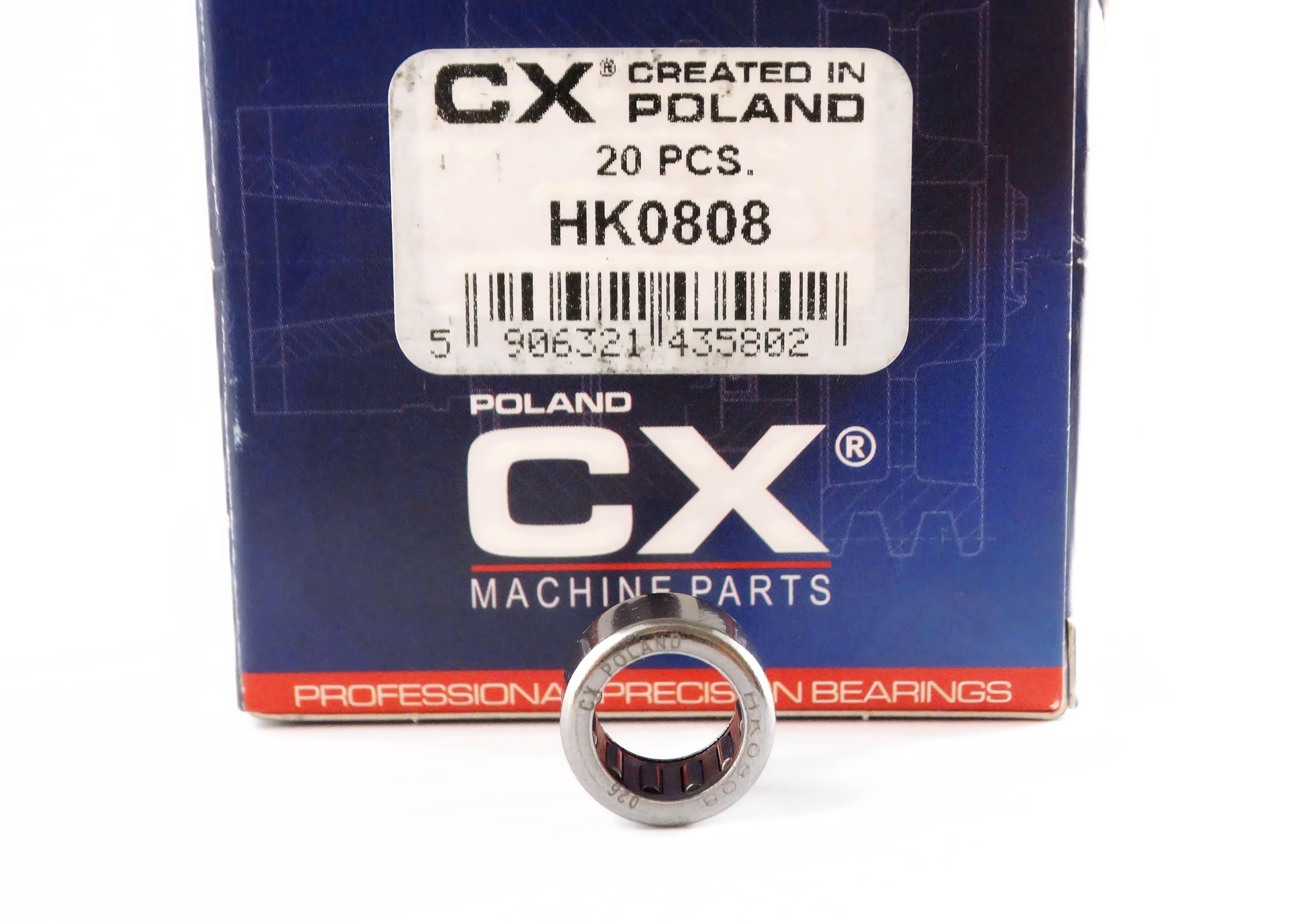 Подшипник CX HK 0808 8x12x8 мм (p885) - фото 1 Подшипник CX HK 0808 8x12x8 мм (p885) - фото 1