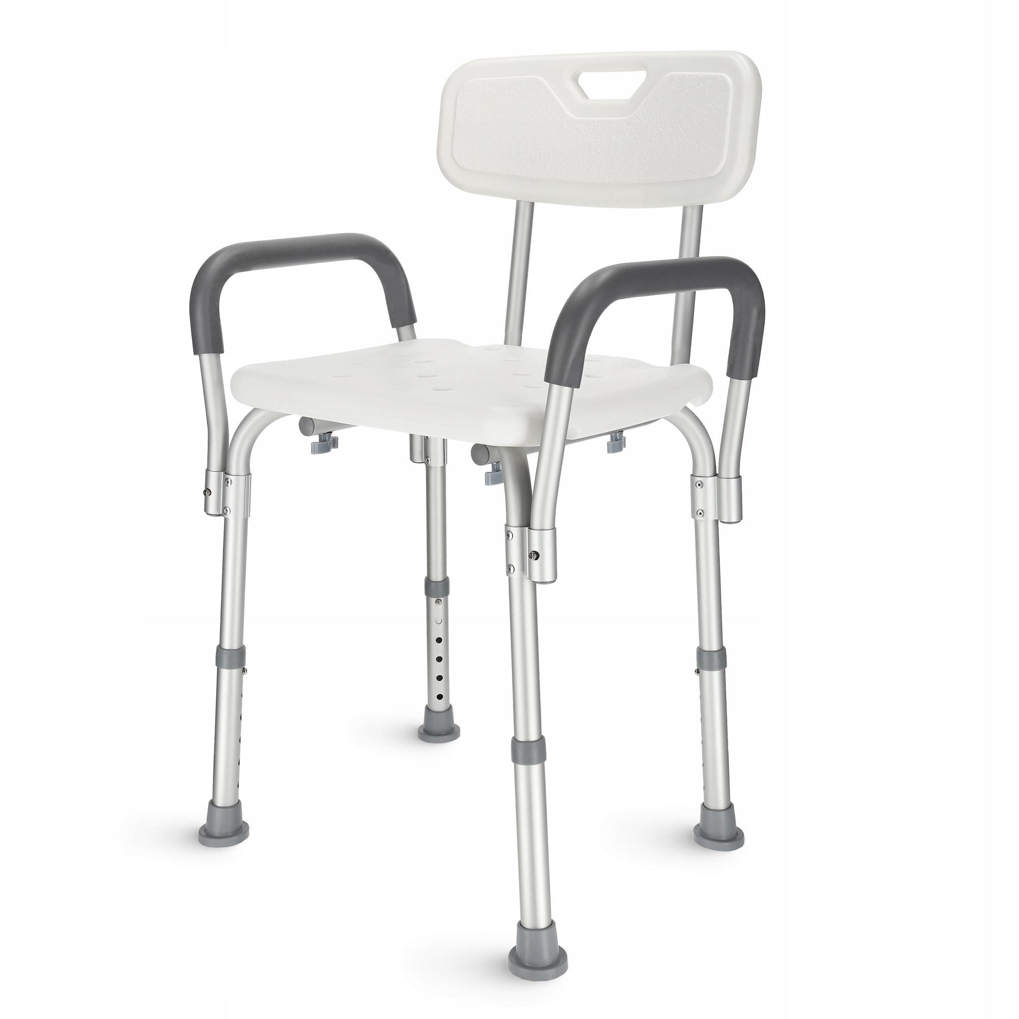 Крісло 4fizjo зі спинкою та підлокітниками White/Grey (P-5905973403405)