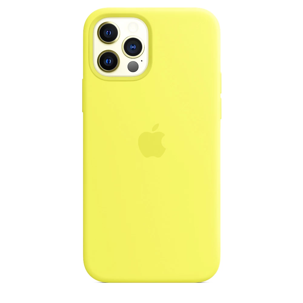 Силиконовый Чехол Накладка Silicone Case для iPhone 12/12 Pro Flash - фото 2